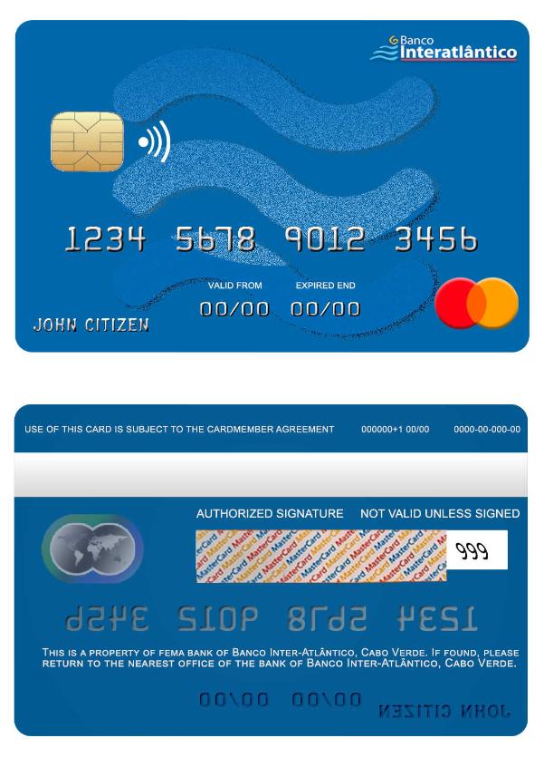 Cabo Verde Banco Inter-Atlantico  bank mastercard